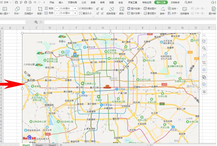 如何用 Excel 画地图-小平平