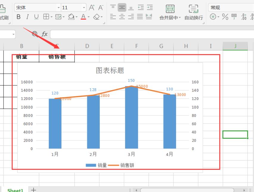 Excel表格技巧—如何制作双坐标图表-小平平
